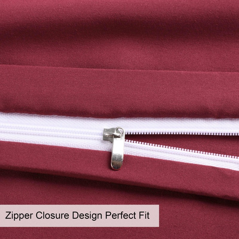 sourcing map 2 Pack Pillow Cases Soft 1800 Series Microfiber