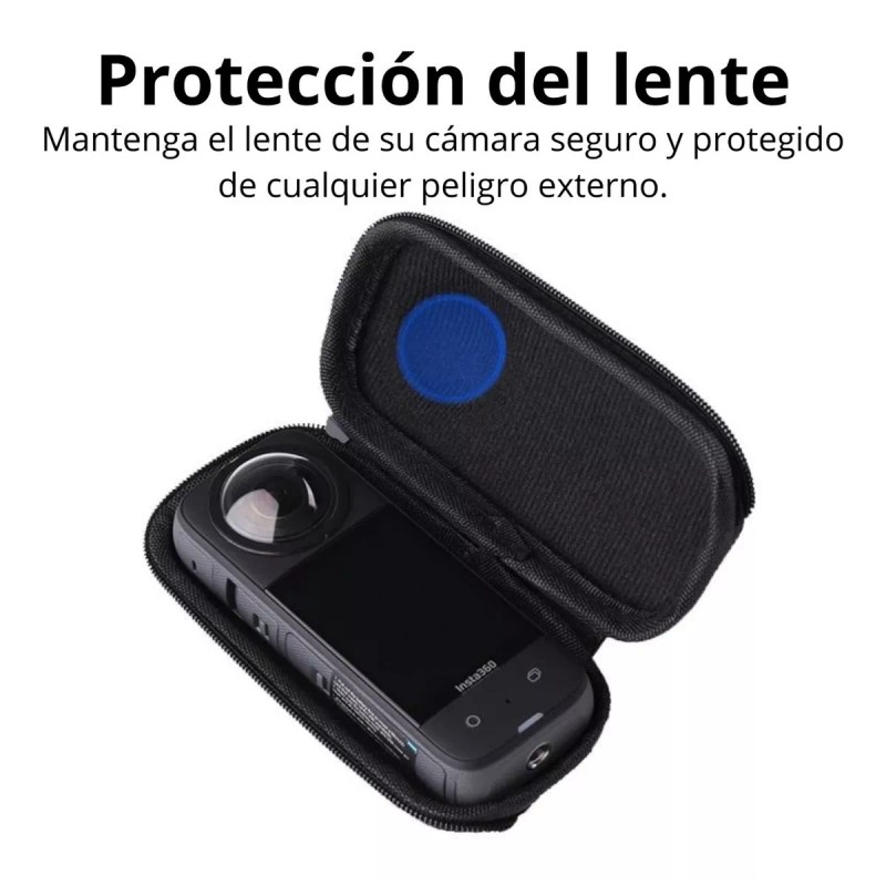 Estuchelandia Estuche Funda Para Insta 360 X3 Con Protector De