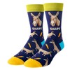 HAPPYPOP Men Funny Donkey Socks Silly Crazy Novelty Smart Ass