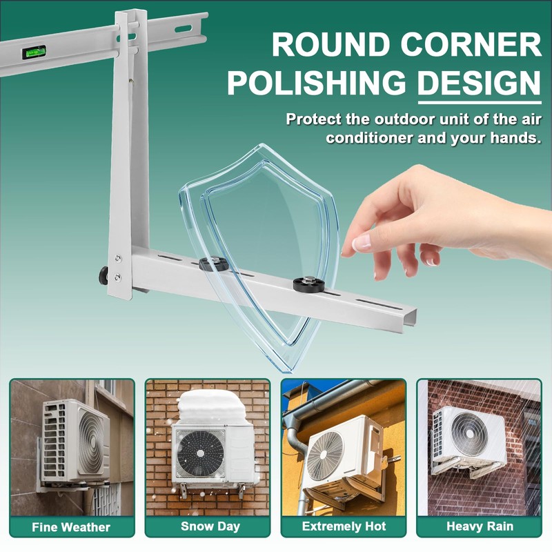 Cenipar Mini Split Mounting Bracket for 18000 Btu to 24000