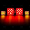 fouwick LED Trailer Light Kit,License plate light, 12V,IP67 Waterproof for