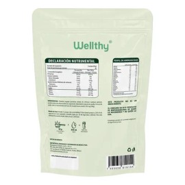 Plant based Proteína De Chícharo Y Arroz Sabor Vainilla 900gr wellthy                                                                                 