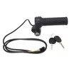 SWRXEarn Full Twist Throttle, 3-Pin Waterproof Ebike Throttle Grip with