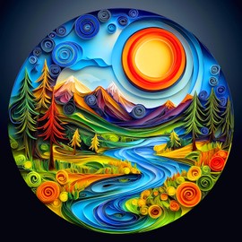 Wooden Puzzles for Adults, Unique Animal Shaped Sunrise Scenery Adult Puzzle, 3D Vision Wooden Jigsaw Puzzles Adult, Challenging Creative Gifts Family Games 11.4 * 11.4in 200pcs