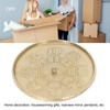 Feng Shui Brass Concave Bagua Mirror Good Luck Anti Rust