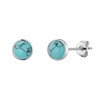 Philip Jones Synthetic Turquoise Stud Earrings