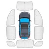 KMF 8pcs Full Window Sun Shades for Jeep Grand Cherokee