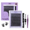 B&Q Wispy Lash Clusters Kit B19, DIY Lash Extension Kit
