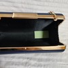 UShopUK Plain Patent Leather Hard Case Bridal Prom Wedding Evening