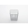 Weis Cutlery Basket Chrome-Plated, Metal Silver, 12 x 12 x