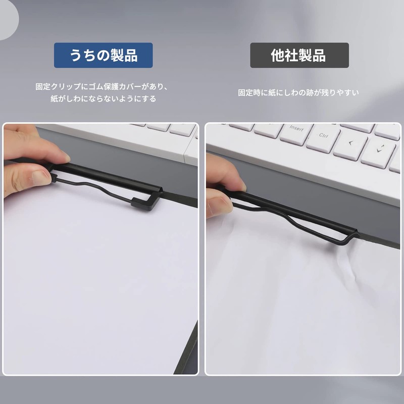 BEYOURCHOI Binder A4 Bi-Fold Clipboard Binder A4 Loose Leaf Binder