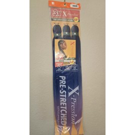 SENSATIONNEL X-pression Expression Kanekalon 3X Braid Hair Prestretched 58" 3TBLUE/LBLUE/L