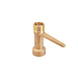 Underhill Extender Valve Key Tool for Garden Water Hose, 1 Inch Quick Coupler Extender Connector, Raise Quick Coupler QK-100EX, Solid Brass