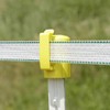 Agrarzone 10 x Head Insulator for T-Posts Yellow - Robust