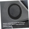 TEHAUX 2 Set Car Speaker Spacer Rings Solid Speaker Pads