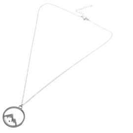 Beavorty Minimalist Mountain Necklace for Women Simple Pendant Necklaces Style Jewelry for Her