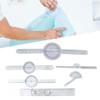 6-Piece Medical Goniometer Set, 6 8 10 Inch Multifunctional Joint