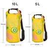 WEGRASY Waterproof Dry Bags 10L Kayaking Bag Small Beach Dry
