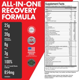 Max Muscle Arm Plus+ Anabolic Recovery Matrix | 25g Protein, 8g Bcaas, 3g Creatine Monohydrate | Whey Protein, Amino Acids, Antioxidants, Glutamine, Electrolytes (Tropical Punch, 2.54 lb)