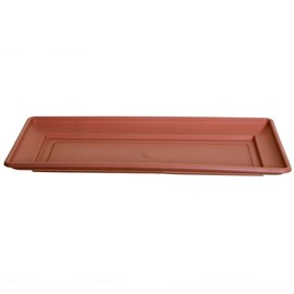 Whitefurze Venetian Window Box Tray 40Cm Terracotta