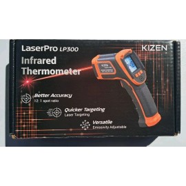 KIZEN Infrared Thermometer LaserPro LP300 Handheld Temperature Gun Orange - NIB