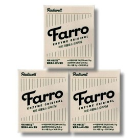 Radiwell Faro Enzyme Grain Enzyme Original 3g x 30 packs 3 / 래디웰 파로 효소 곡물 효소 오리지널 3g x 30포 3개