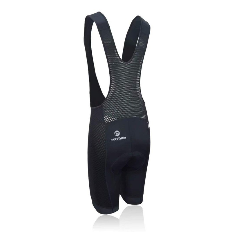 Morethan BVP-001 Cycling Bib Pants (M/Black/Half Length/Spring/Summer) Men's Cycling Pants