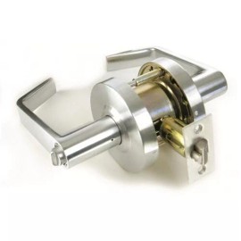 DESIGN HARDWARE DH-X-75-F-26D X75 PASSAGE LEVER LOCKSET SATIN CHROME BRAND NEW