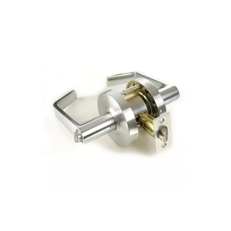 DESIGN HARDWARE DH-X-75-F-26D X75 PASSAGE LEVER LOCKSET SATIN CHROME BRAND