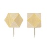 K3T 48366 Octagonal XXL Wooden Pins (Pack of 10)