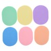 COLLBATH 6Pcs Reusable Makeup Remover Sponge Pads Exfoliating Facial Scrubbers