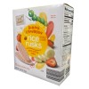 Little Banana Strawberry Rice Rusks, Gentle Teething Wafers for Babies