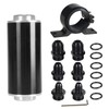 GSTP Inline Fuel Filter 6AN 8AN 10AN Adapter 100 Micron