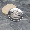 Micro Traders 120mm Shower Waste Drain Cover Chrome Plate Cover