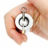 HEALLILY 2pcs Pocket Wand Metal Retractable Magic Wand Stage Props