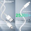 Cable USB a USB C de 6 pies, paquete de