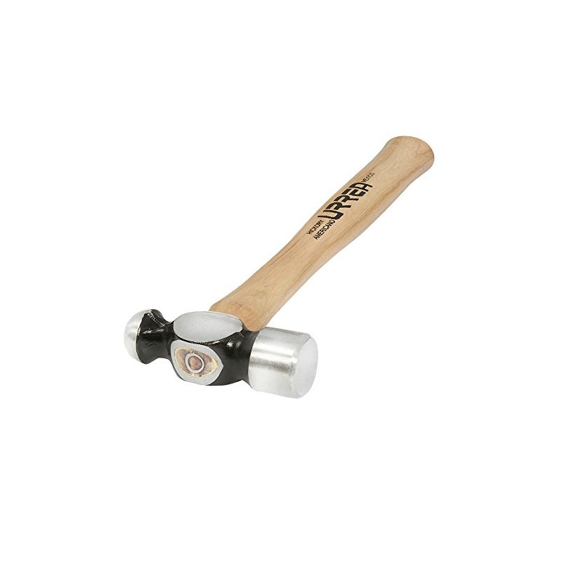 URREA Ball Pein Hammer - 8oz Striking Tool with Forged