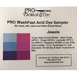 WF Jewels Acid Dye Sampler