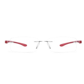 2 Pack Blue Light Blocking Reading Glasses Computer Gaming Black Red Mens Womens (red, 1.25, diopters)