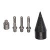 5Pcs Firewood Log Splitter Drill Bit Steel Wood Splitting Logs