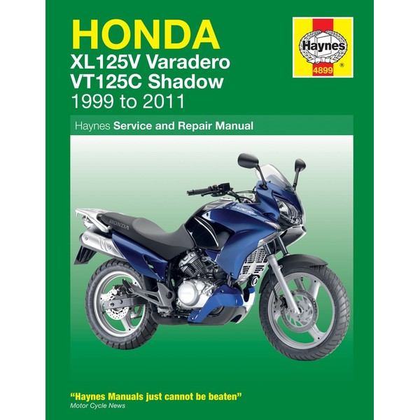 Honda XL125V & VT125C (99 - 14) Haynes Repair Manual