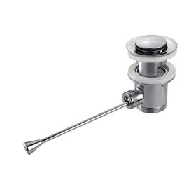 Cornat TEC317415 Washbasin Drainage Valve with Rocker Arm 1 1/4 Inch Chrome