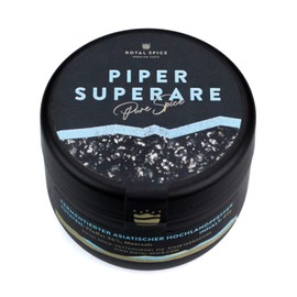 Royal Spice Fermented Pepper "Piper Superare" - Black Pepper 80 g - Juicy Soft Pepper Black from Sri Lanka - Peppercorns Black