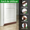 Guardapolvo para Puerta,5M Cubre Polvo para Puerta de 3 Capas,Burlete