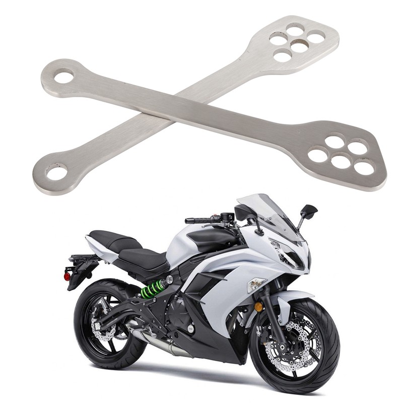 20‑30mm Adjustable Rear Lowering Link Kit 304 Stainless Steel Replacement