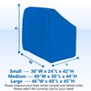 Heavy Duty Boat Center Console Cover, 600D Waterproof Rainproof Upgraded