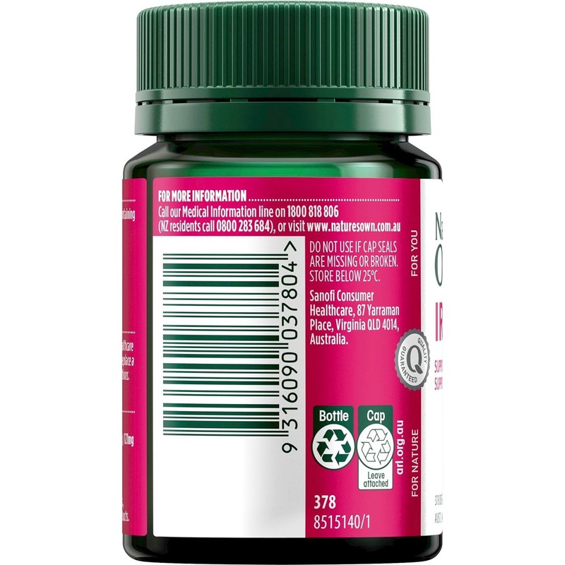 Natures Own Iron Plus 50tab