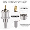 CoCud 2-5/16" 59mm Hole Saw Tungsten Carbide TCT Hole Cutter
