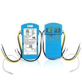 RYQIF K243111000 Receiver Replacement Remote Intended for Hunter Ceiling Fan Remote Blue Receiver 99106 99732 1.9