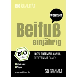 Wohltuer Annual Mugwort Organic Grated Bath Tea